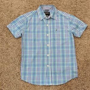 Nautica boys short sleeve shirt size 8